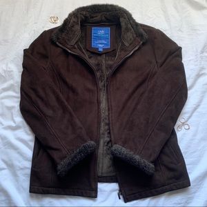 Vintage Fur Trim Coat